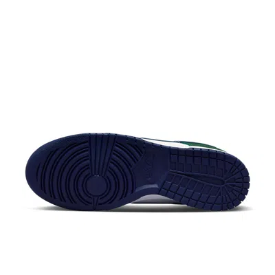 Nike Dunk Low 'fir Midnight Navy' In Green