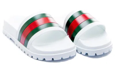 Gucci Web Slide 'white'