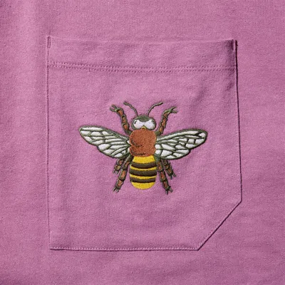 Timberland X Billionaire Boys Club's Bee Line Pocket Long Sleeves T-shirt 'purple' In Purple