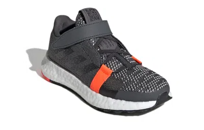 Adidas Originals (ps) Adidas Senseboost Go El J 'solar Red' In Gray