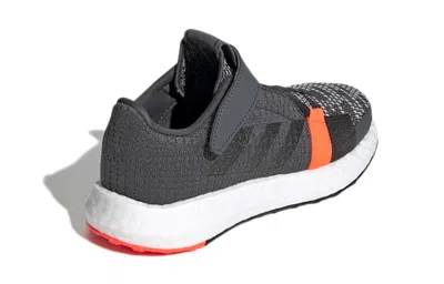 Adidas Originals (ps) Adidas Senseboost Go El J 'solar Red' In Gray