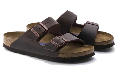 Birkenstock Arizona Soft Footbed Oiled Leather Narrow Fit 'habana'