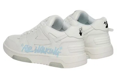 Off-white Out Of Office Low-top For Walking Sneaker 'white Blue' In White