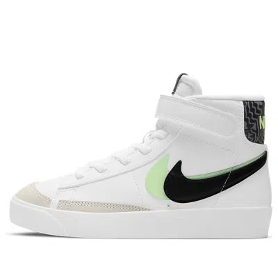 Nike (ps)  Blazer Mid '77 Se 'double Swoosh - White Vapor Green'