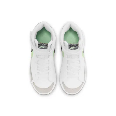 Nike (ps)  Blazer Mid '77 Se 'double Swoosh - White Vapor Green'
