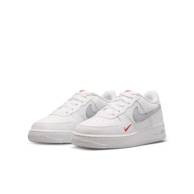 Nike (gs)  Air Force 1 Low 'white Grey Red'