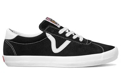 Vans Men's Sport Low Lace Up Sneakers In Black