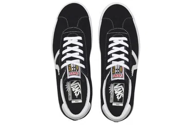 Vans Men's Sport Low Lace Up Sneakers In Black