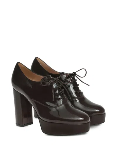 Gianvito Rossi Vicky Lace-up Platform Boots
