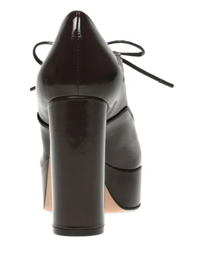 Gianvito Rossi Vicky Lace-up Platform Boots