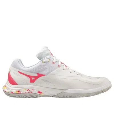 Mizuno Wave Fang 2 Fit 'white Pink Yellow' In White