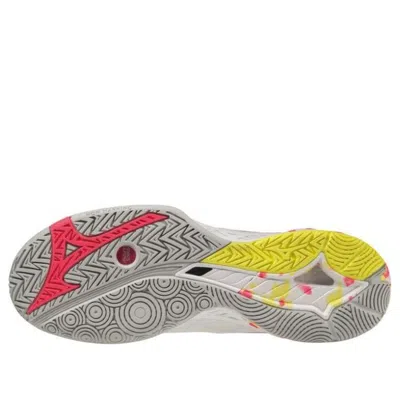 Mizuno Wave Fang 2 Fit 'white Pink Yellow' In White