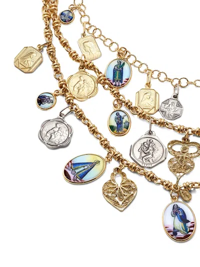 Dolce & Gabbana Sicily Necklace 18 Carat Yellow Gold In Gold