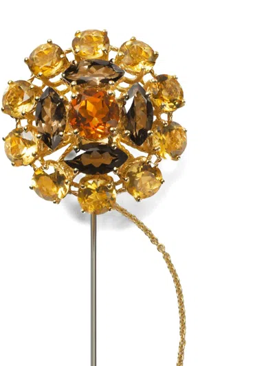 Dolce & Gabbana Sicily 18-carat Brooch In Gold
