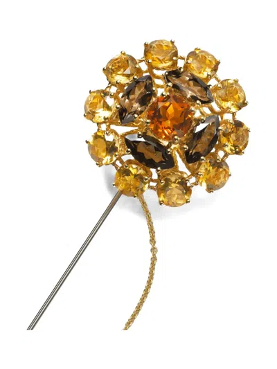 Dolce & Gabbana Sicily 18-carat Brooch In Gold