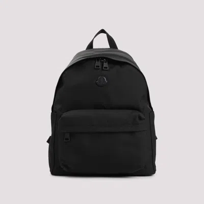 Moncler Black New Pierrick Backpack In Black