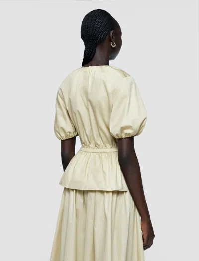 Joseph Merlin Cotton Sateen Blouse