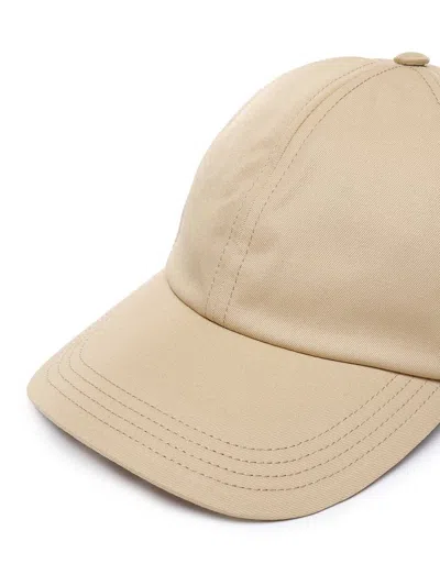 Burberry Beige Polyester Blend Baseball Cap