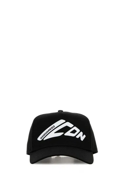 Dsquared2 Technicolorbaseball Cap-tu Nd Dsquared Female In Black