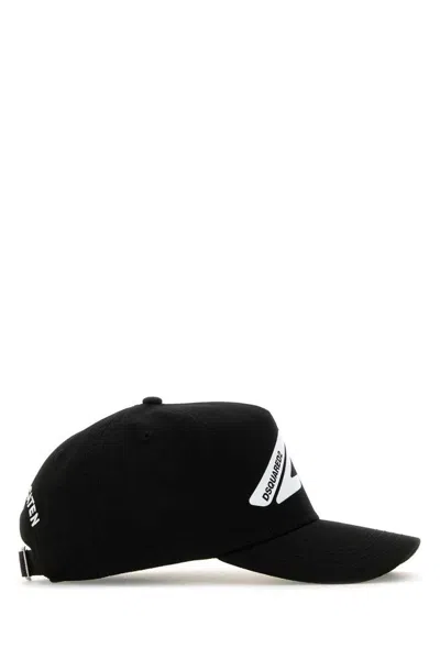 Dsquared2 Technicolorbaseball Cap-tu Nd Dsquared Female In Black
