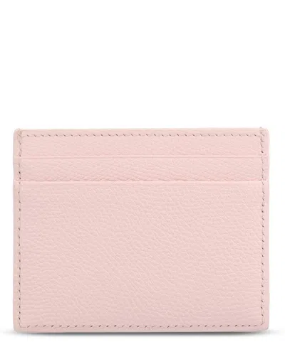 Valentino Black Leather Card Holder
