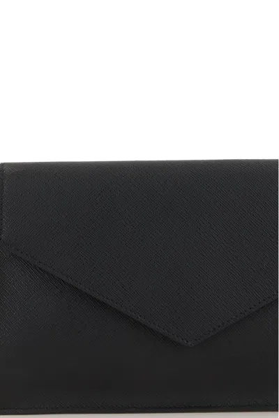 Montblanc Black Leather Crossbody Bag