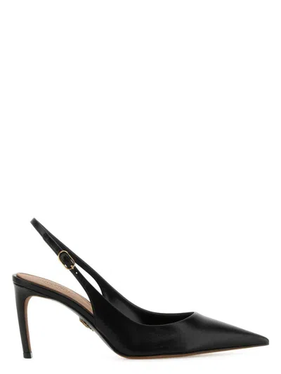 Dolce & Gabbana Black Leather Devotion 75 Pumps