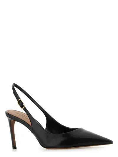 Dolce & Gabbana Black Leather Devotion 75 Pumps