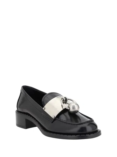 Prada Brushed Leather Loafers