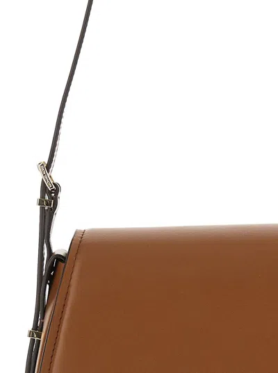 Michael Kors Caramel Leather Moore Shoulder Bag