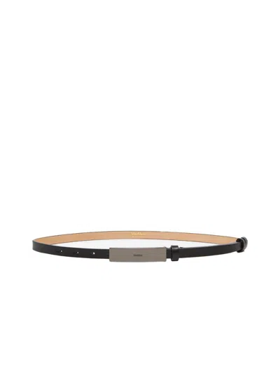 Max Mara Women's Newplate1 Classic Belt