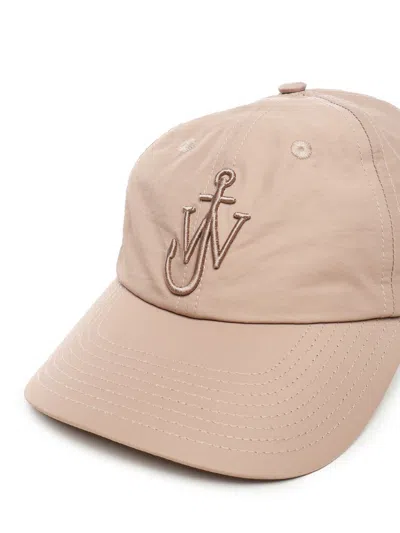 Jw Anderson Black Nylon Blend Baseball Cap