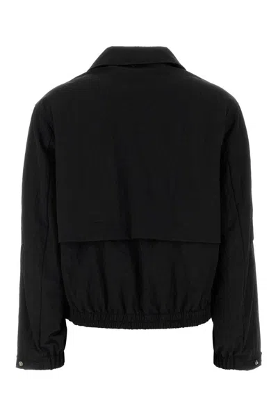 Herno Laminar Classic Long Sleeved Jacket In Black