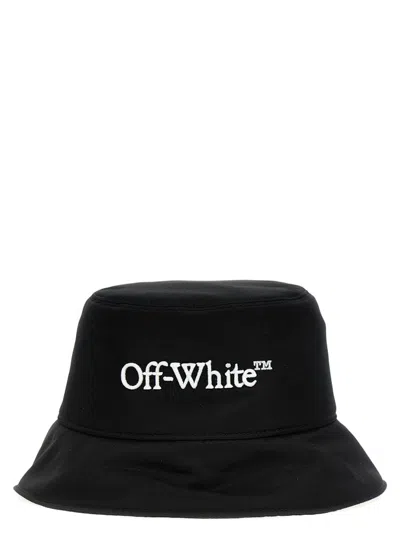 Off-white Black Polyester Bucket Hat