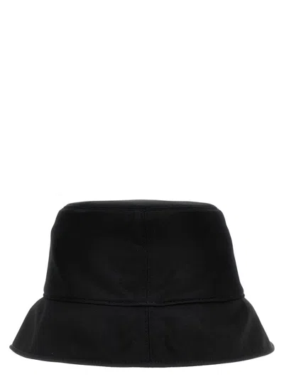 Off-white Black Polyester Bucket Hat