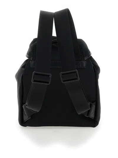 Moncler Black Polyester Trick Backpack