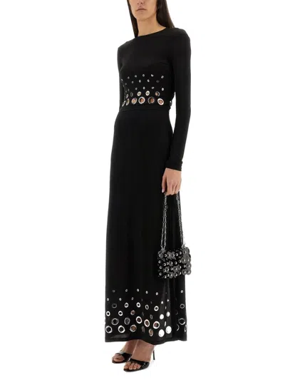 Rabanne Crop Top With Eyelets