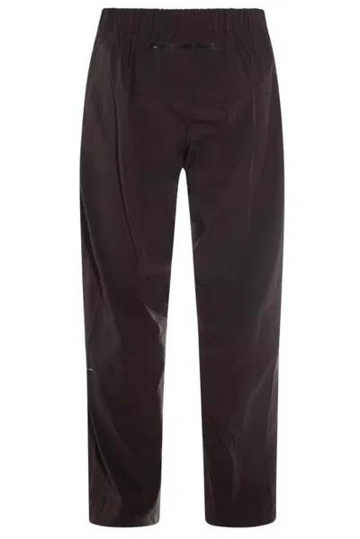 Herno Straight-leg Trousers In Black