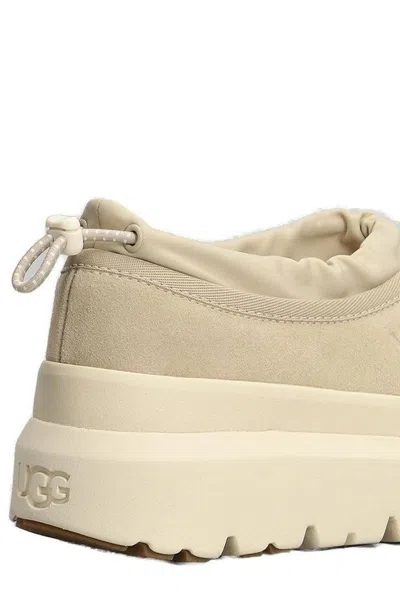Ugg Black Suede And Rubber Tasman Weather Hybrid Slip-ons In Neutral