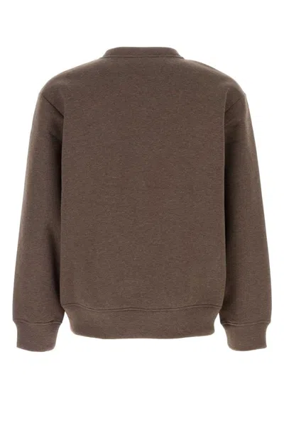 The North Face Scuba Jersey Creweneck Sweatshirt In Brown