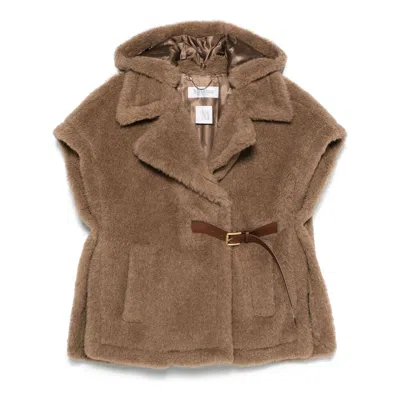 Max Mara Outerwears In Brown