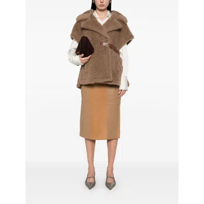 Max Mara Outerwears In Brown