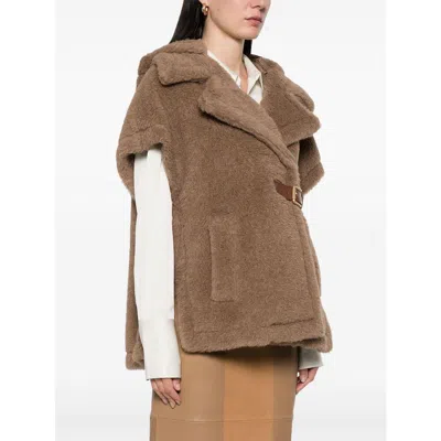 Max Mara Outerwears In Brown