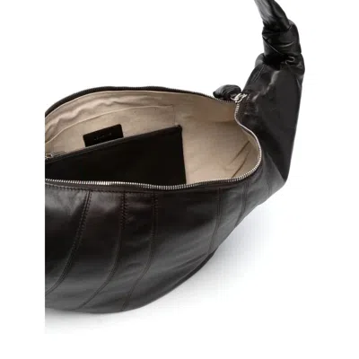 Lemaire Brown Shoulder Bags