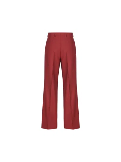 Gucci Burgundy Wool Pant