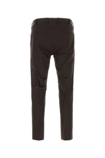 Pt Torino Black Stretch Cotton Pant