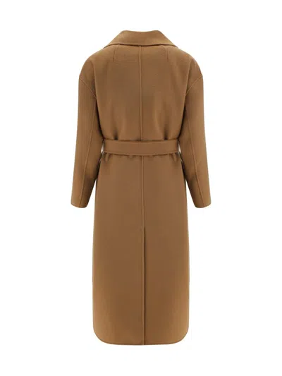 's Max Mara Camel Wool Blend Manuele Coat