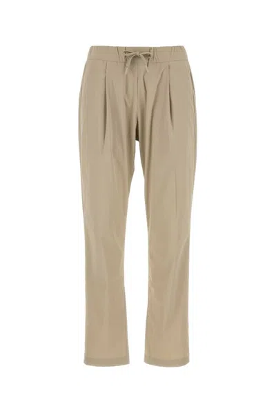 Herno Stretch Nylon Pant Inverted Pleats