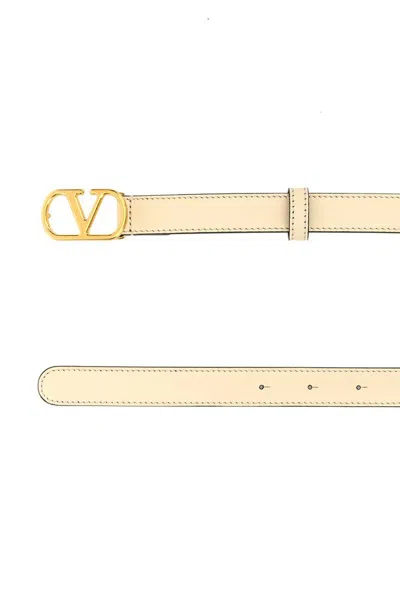 Valentino Caramel Leather Belt