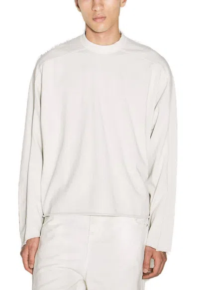 Entire Studios Chalk Cotton Oversize T-shirt In White